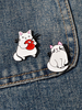 Cat Pin Brosche Frauen Schmuck Geschenk für Sie