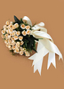 Champagner Hochzeit Bouquet Braut Blumen Band handgebundene Seidenblumen