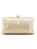 Champagner Hochzeit Taschen Ketten Kiss Lock Abend Clutch Taschen