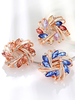 Chic Damen Broschen Legierung Rhineston Hochzeitsbroschen
