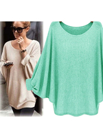 Chicer Pullover aus mit Rundkragen und Stricker