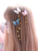 Chinesischen Stil Lolita Headwear Ketten Schmetterling Han Lolita Hai Zubehör