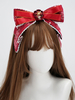 Chinesischen Stil Lolita Kopfschmuck roter Spitze Polyester Fiber Zubehör Blumen Lolita Stirnband