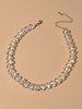 Choker Halsketten Transparente Herzen Muster Frauen Schmuck
