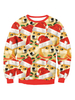 Christmas Doge Pullover Sweatshirt Hässliche Weihnachtstops