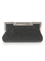 Clutch Bags Silber Hochzeit Braut Strass Perlen Abend Party Handtaschen