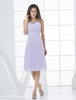 Cocktailkleid aus Chiffon in Lavender-Lila