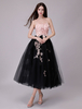 Cocktailkleider Liebsten Spitze Applique Tüll Kurzes Partykleid