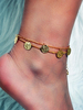 Coin Charm Fußkettchen Kette Knöchel Armband