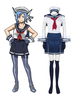 Cosplay Mein Held Academia Sirius Polyester Krawatte Kirt Top Cosplay Kostüme
