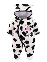 Cow Onesie Pyjamas Kigurumi Kleinkind Flanell Jumpsuit