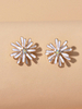 Daisy Flower Ohrringe White Women Jewelry