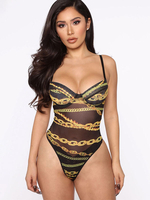 Damen Black Bodysuit Ärmellose rückenfreie transparente Träger Hals Polyester Tie Dye Sexy Top