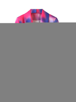 Damen Blazer Tie Dye Turndown Kragen Langarm Zweireiher Freizeitjacken
