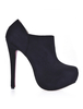 Damen Boots mit High Heels in Schwarz