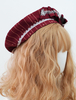 Damen Burgund Lolita Hut Sweet Lolita Zubehör