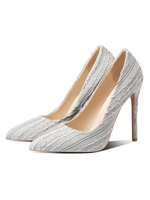Damen Cabrio High Heels Spitzschuh Pfennigabsatz Plus Size Pumps