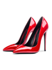Damen High Heels Slip-On Spitzschuh Pfennigabsatz Fashion Plus Size Pumps