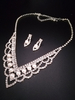 Damen Hochzeitsschmuck Set Attraktive Strass Mode Accessoires