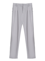 Damen Hosen Grau Polyester Natural Waist Harem Hose