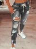 Damen Jeans Sexy Blue Skinny Denim