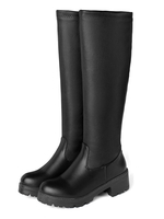Damen Kniehohe Stiefel Puppy Heel 1.8 "Damen Winterstiefel