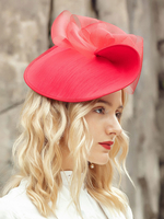 Damen Mützen / Hüte Süße Blumen Polyester Faser Rote Hüte