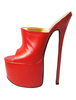 Damen Plateau-Sandaletten mit Stilettos
