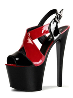 Damen Sandaletten aus mit Stilettos im schicken & modischen Style für Rave Klub und Sommer Sandalen und Damen