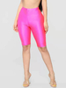 Damen Shorts Rose Red Polyester Sommer Skinny Casual Shorts