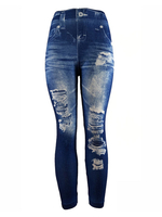 Damengamaschen Weiche Polyester-Baumwolle