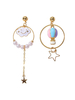 Dangle Ohrringe Asymmetrischer Damenschmuck