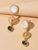 Dangle Ohrringe aushöhlen durchbohrten Frauenschmuck