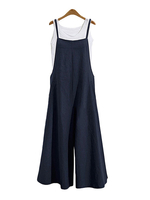 Dark Navy Polyester lose Sommer ein Stück Outfit