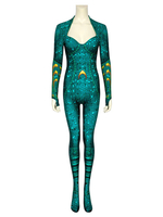 DC Aquaman Film Mera Zentai Overall Cosplay Kostüm Halloween