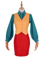 DC Comics Joker Frauen Outfit Cosplay Kostüm Halloween