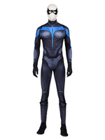 DC Titans Nightwing Jumpsuit Zentai Cosplay Kostüm Halloween