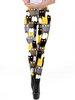 Dehnbare Leggings Katzen 3D Print Frauen Leggings