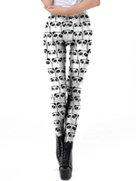 Dehnbare Leggings Panda 3D Print Frauen Leggings
