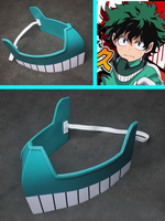 Deku Cosplay Mein Held Academia Cosplay Midoriya Izuku Hellgraue Maske Cosplay Zubehör