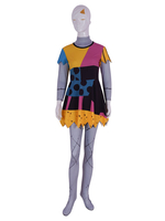 Der Albtraum vor Weihnachten Sally Kleid-Mädchen Cosplay