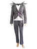 Der Albtraum vor Weihnachten Skelett Jack Outfit Cosplay Kostüm Halloween
