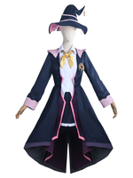 Die Reise von Elaina Elaina Cosplay Kostüm Hut Mantel Hemd Rock Krawatte Polyester Cosplay Kostüm Set