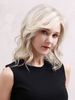 Echthaarperücken für Frauen Beige Mischhaar Tousled Chic Kurze Echthaarperücken