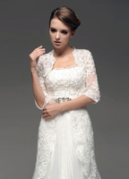 Elfenbein Spitze Tüll Hochzeit Braut Schal