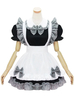Erstklassiges Lolita OP-Kleid mit kariertem Bogen und Rüschen Schwarzes Lolita-Kleid aus einem Stück