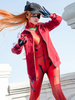 EVA Neon Genesis Evangelion Asuka Langley Sohryu Cosplay Kostüm NUR MANTEL