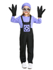 Evil Minion Kostüm Niedliche lila Kinder Halloween Kostüm