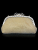 Fabelhafte Hochzeit Handtasche für die Braut mit Glitzer klein im eleganten & luxuriösen Stil und Kunstdiamanten Strass