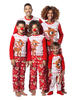 Familie Weihnachten Pyjamas für Männer rote Hosen mit Top Faschingskostüme